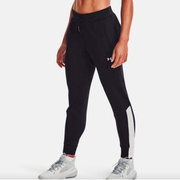 2/$30 Under Armour Performance Jogger Pants Drawstring High Rise Loose #A0751 - Picture 1 of 10